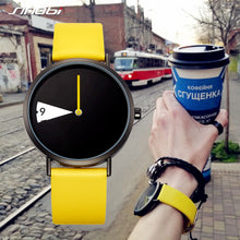 Load image into Gallery viewer, SINOBI Brand Quartz Wrsit Watches Women Clock Fashion creativity Leather Casual Fashion Watch Ladies Big Promotion Relojes sk19